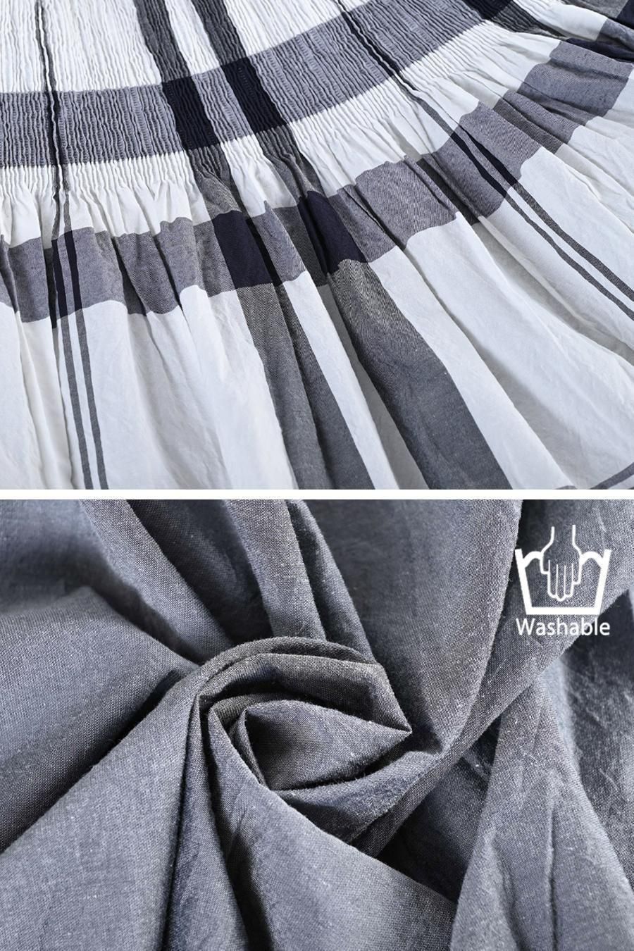 マキシ丈 リバーシブルハイウエストスカート