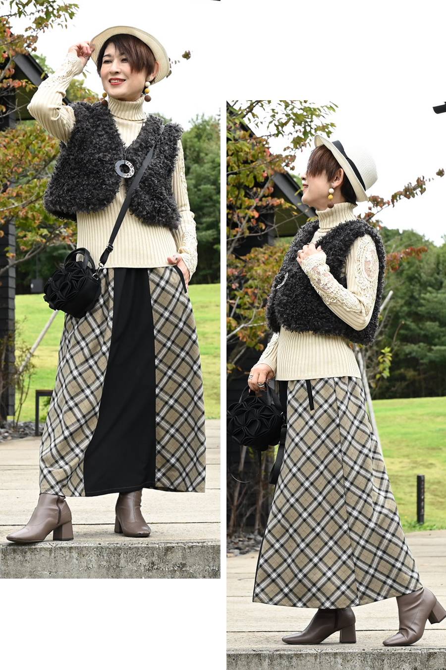 心踊るニット!ゴージャスレースリブニットソー