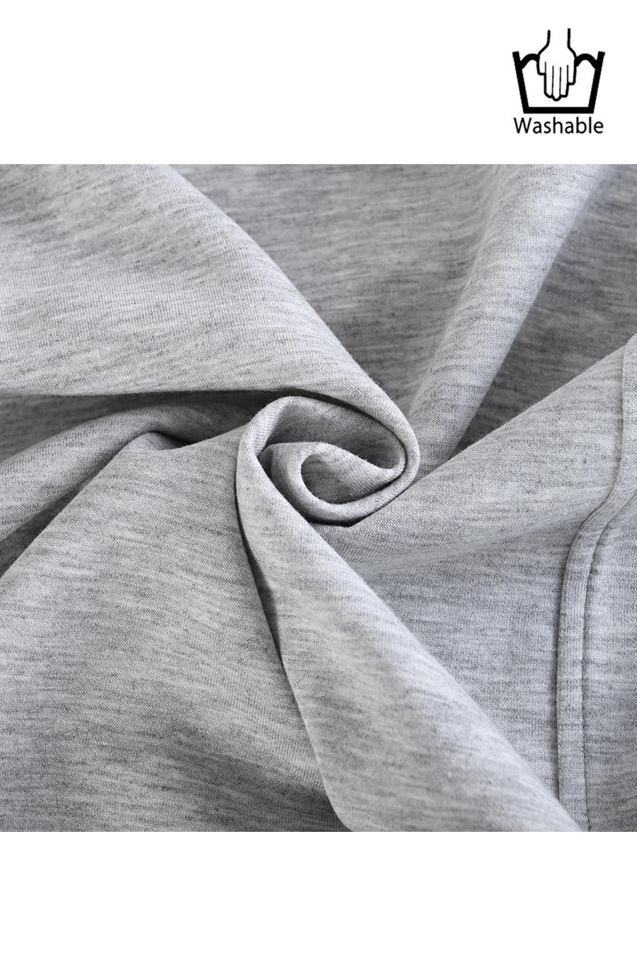 バイカラー配色イレギュラーヘムプルオーバー