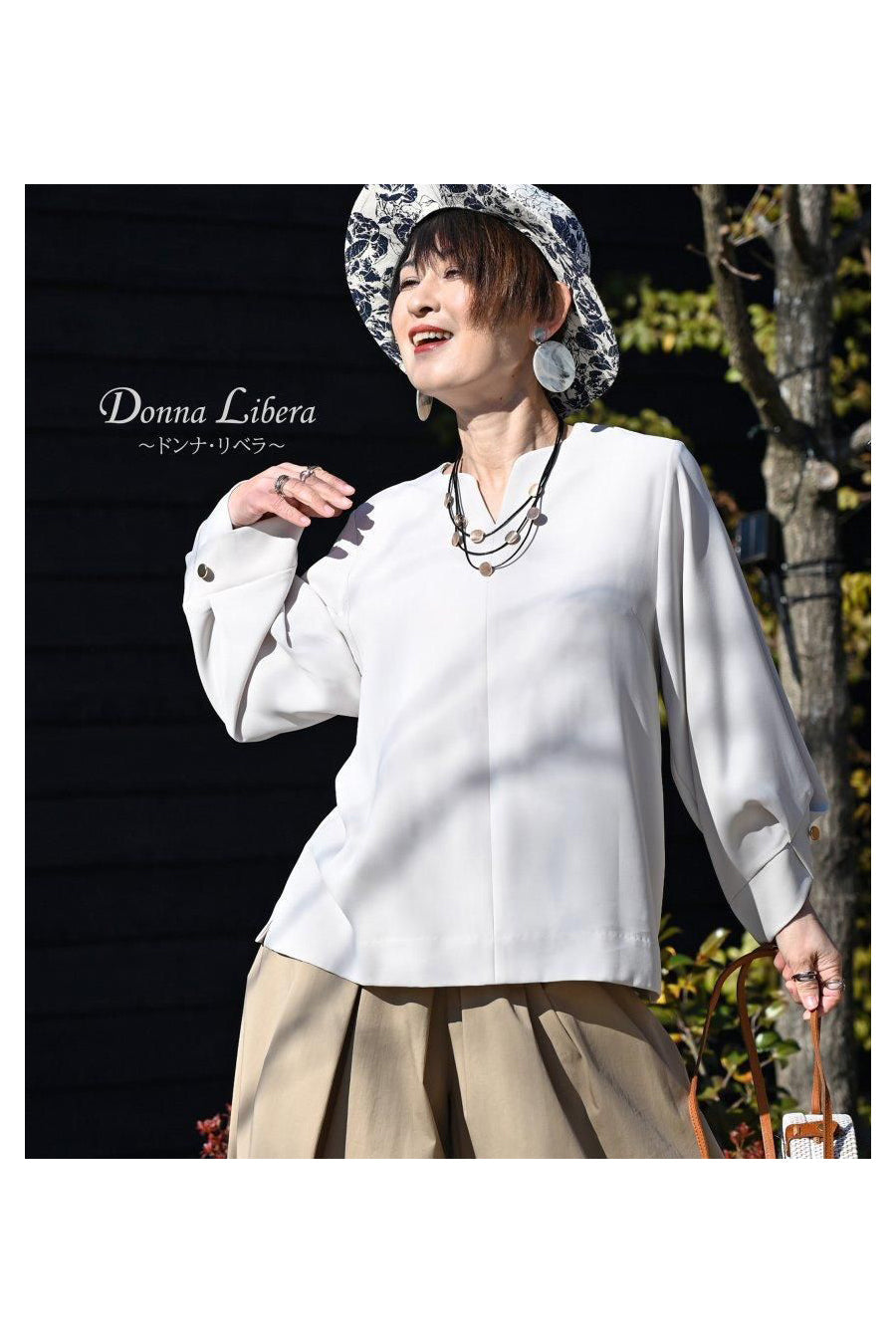 ドットメタル　3連ネックレス