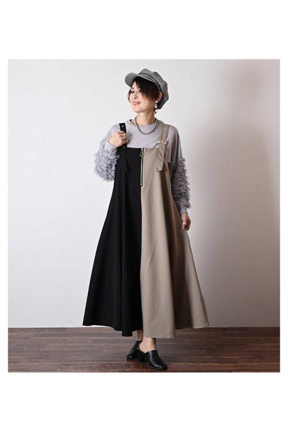 チュールフリル袖 ブラウスライクカットソー