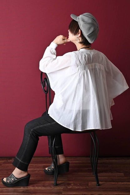 バックフレア ZIPupジャケット＋魔法のデニム2点セットコーデ