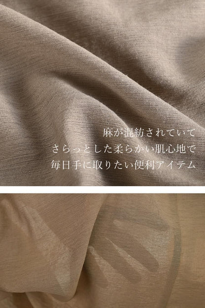 サラリとトレンドを着る！麻混半袖柔らかテーラードジャケット