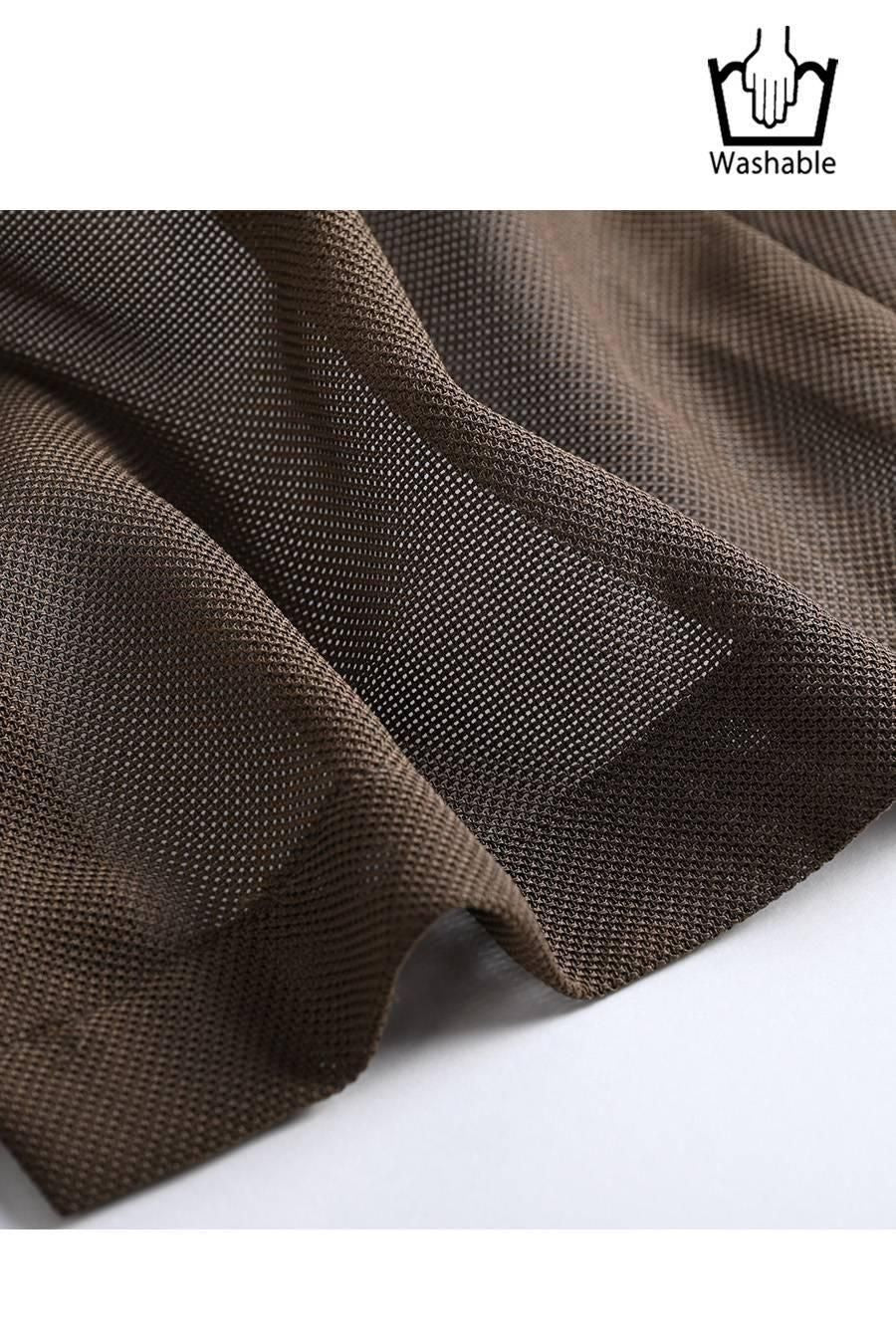 ビッグシルエットメッシュダブルジャケット