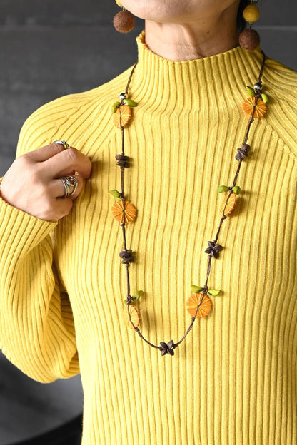 フルーツ１連ネックレス