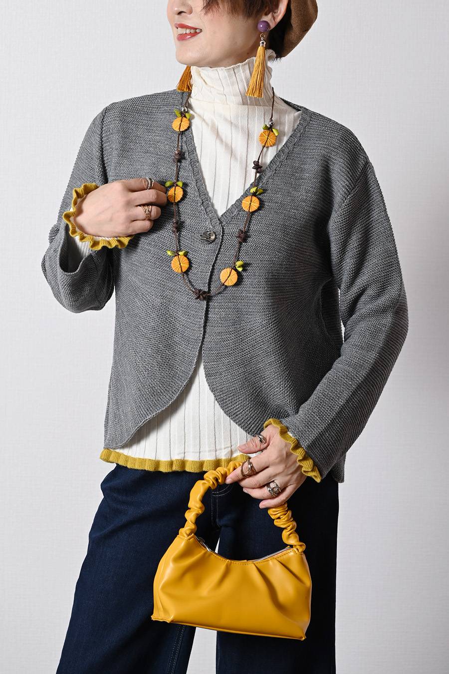 フルーツ１連ネックレス