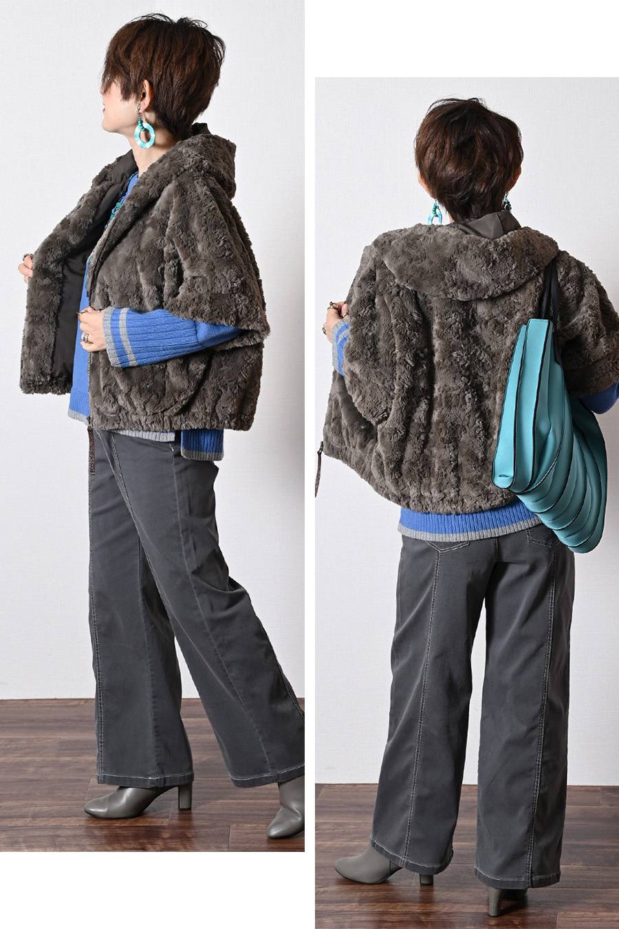 深履き脚長効果抜群！超ストレッチ ソフトデニム