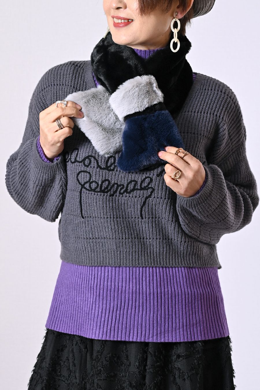 スーパーソフトエコファーネックウォーマー