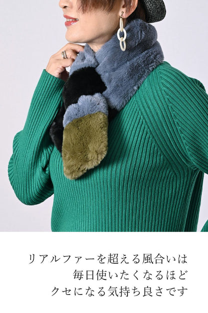 スーパーソフトエコファーネックウォーマー