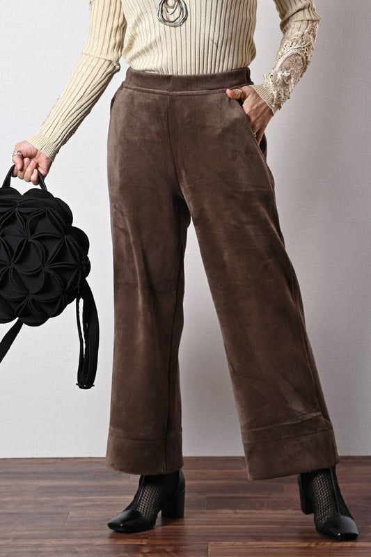 ふんわり 爆暖ストレッチコーデュロイパンツ