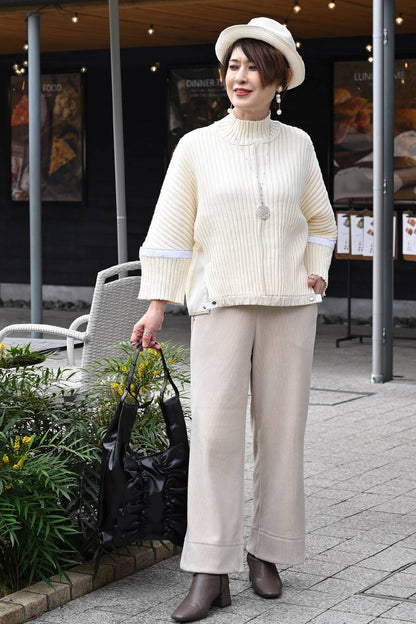 ふんわり 爆暖ストレッチコーデュロイパンツ