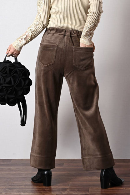 ふんわり 爆暖ストレッチコーデュロイパンツ