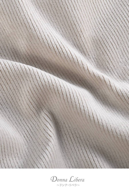 ふんわり 爆暖ストレッチコーデュロイパンツ