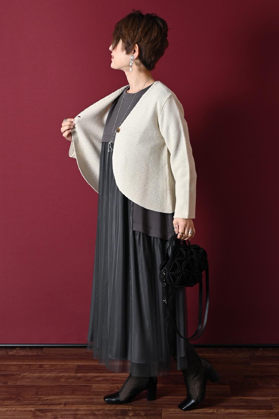 Special Offer 50%OFF】一つボタンラメニットカーディガン – Donna Libera