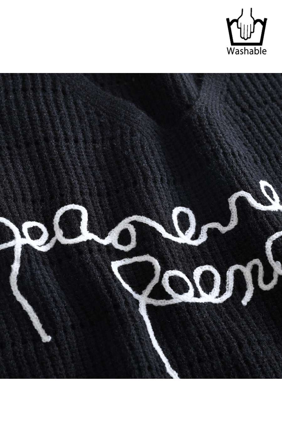 【Special Offer 40%OFF】クラッシュベロア風カットソー＋ベリーショート丈ニット２点セットコーデ