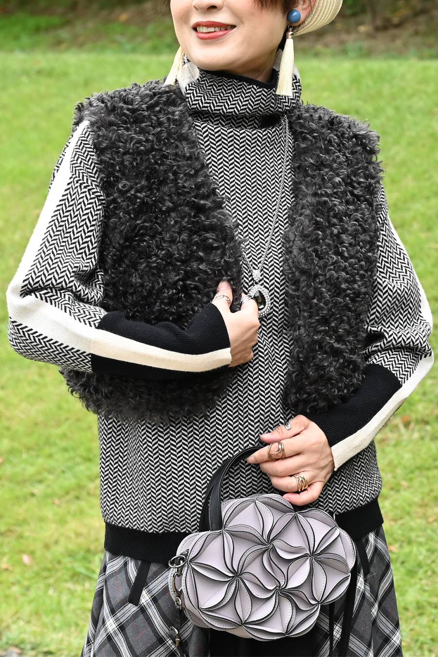 プードルファー ショートベスト – Donna Libera