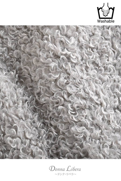 プードルファー ショートベスト