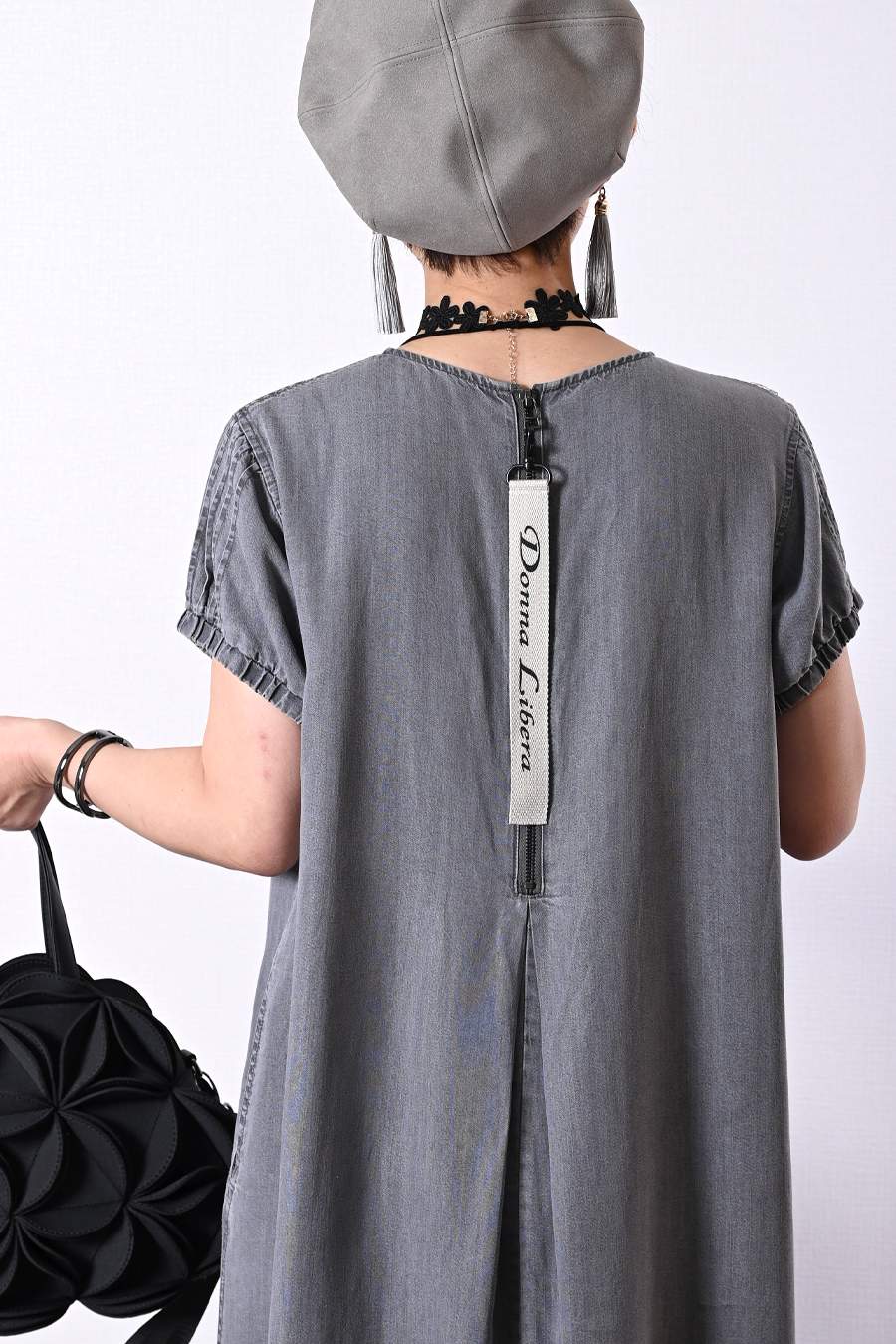 セルロースデニムワンピース＋コード刺繍JK2点セットコーデ【予約販売！発送は3月上旬】