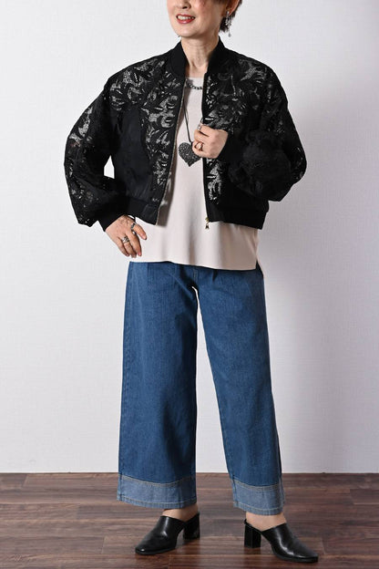 優雅にドラマチックに！ケープスリーブ・ハイゲージニット