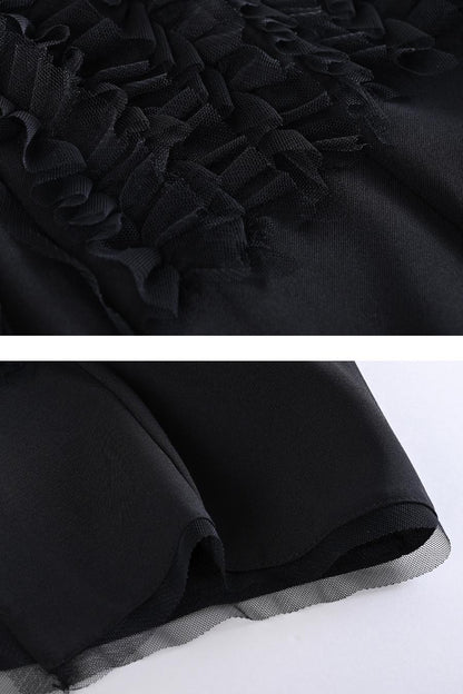 圧倒的な華やぎ！チュールフリル デザインベスト