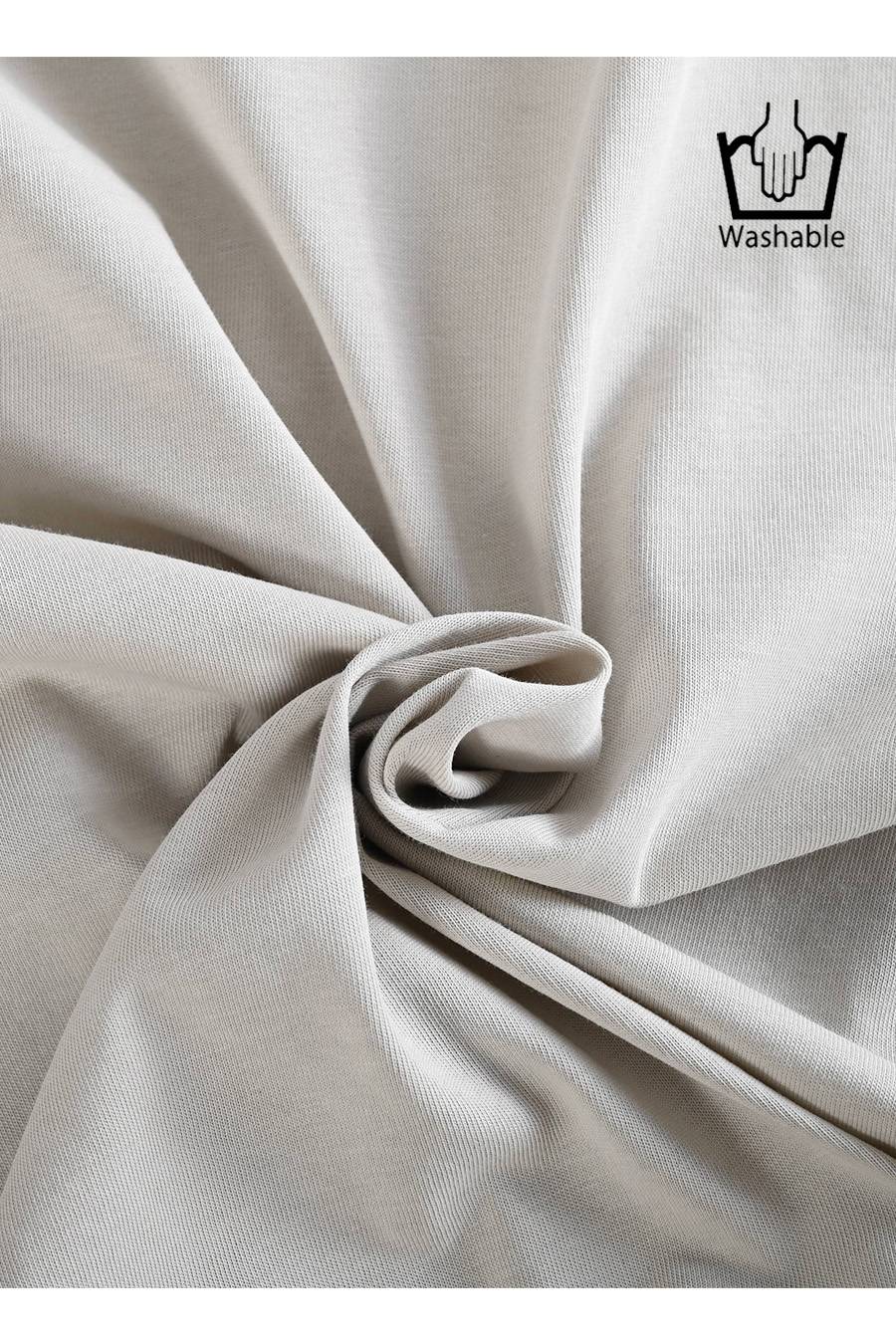 オーガンジーラメ糸刺繍トリミングカットソー+チュールフリル デザインベスト2点セットコーデ