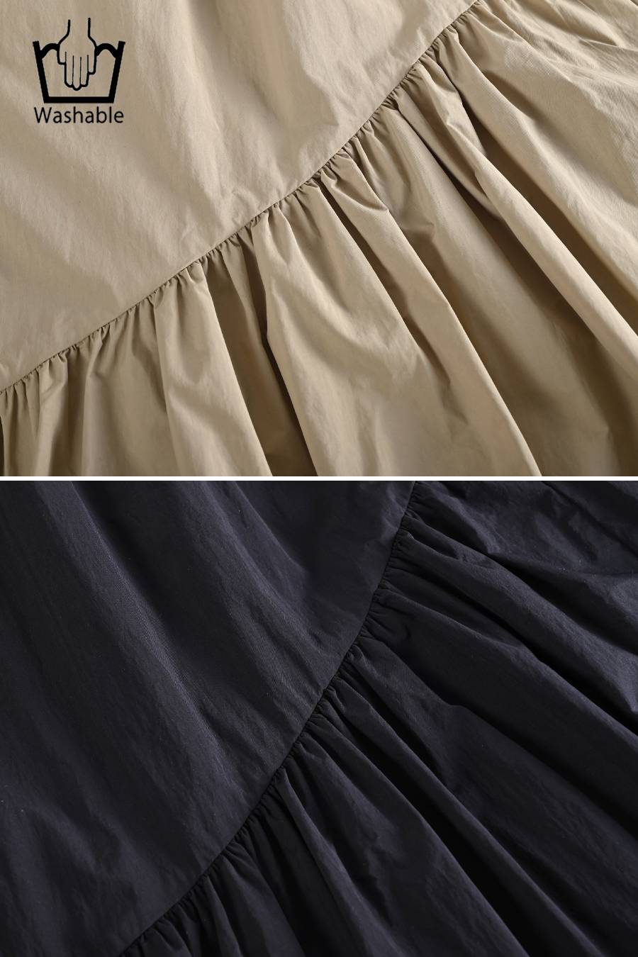 大人のビスチェ風レースブラウス+超軽量タフタ フレアスカート ２点セットコーデ