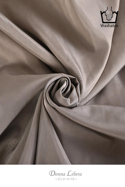 バイカラーレイヤード風２WAYブルゾンワンピース【２月中旬以降発送予定】