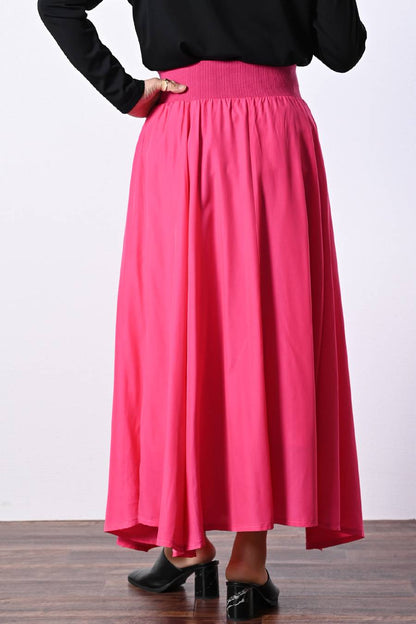 ２WAYブルゾンワンピース+ウエストリブサーキュラースカート