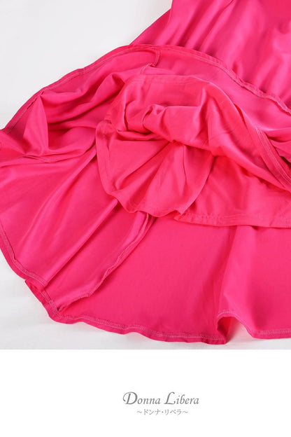 ２WAYブルゾンワンピース+ウエストリブサーキュラースカート