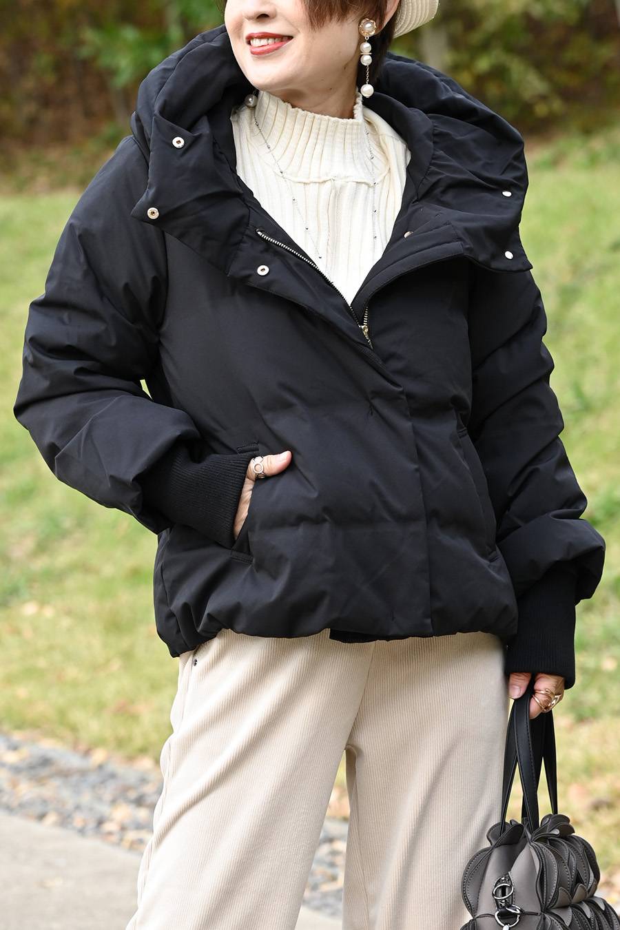 Special Offer 40%OFF】シームレスストレッチダウン ショート丈