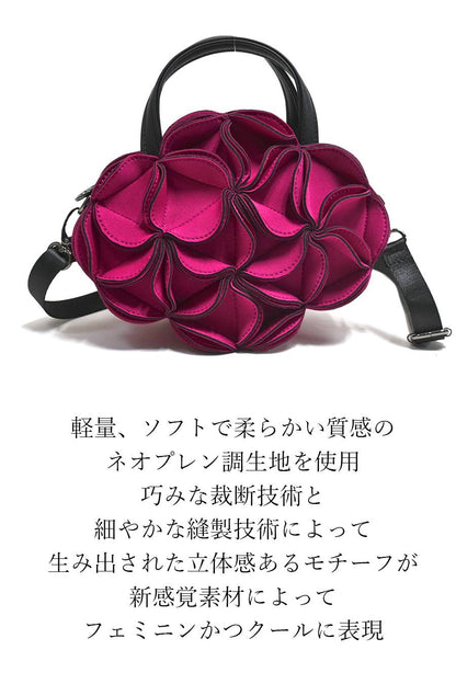 ネオプレン3Dフラワーミニ2WAY ポシェット