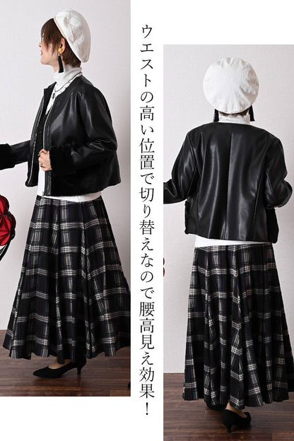 【Special  Offer 40%OFF】カンサイプロフューモコラボ エコレザー＆エコファー切り替えジャケット