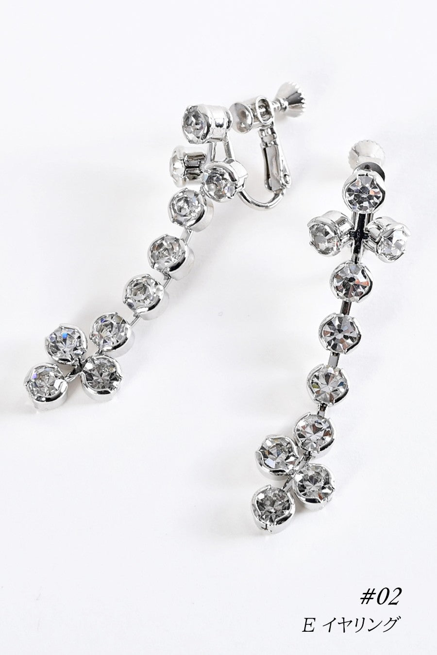 スワロフスキーピアス/イヤリング ＃02