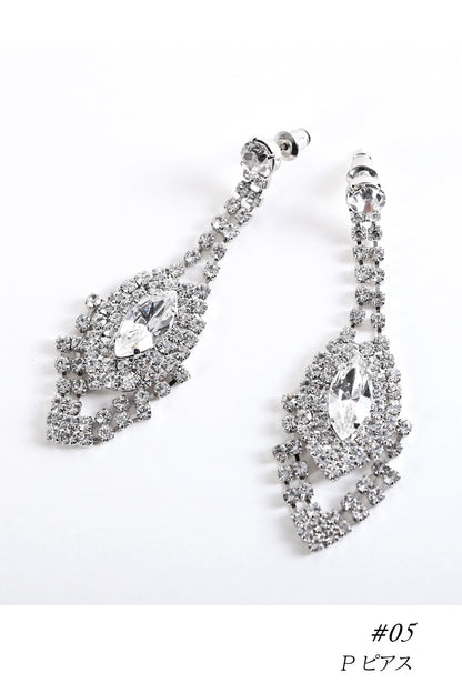 スワロフスキーピアス/イヤリング ＃05