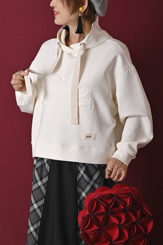 品質で選ぶ！グログランアクセント 大人の為の上質パーカー