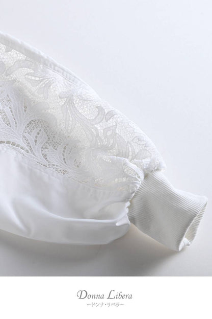 2WAY 総刺繍の贅沢！エンブロイダリーレース・ボンバージャケット