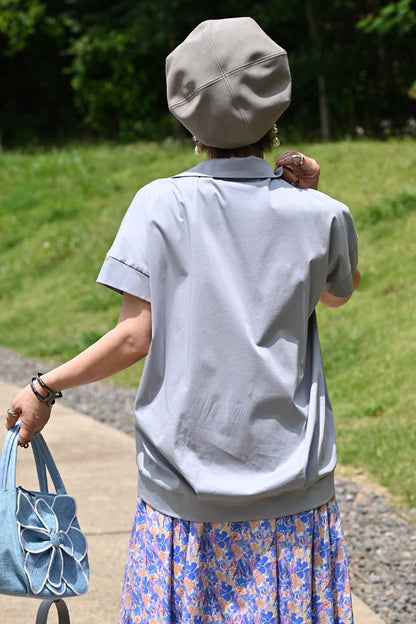 心地よさと洗練を纏う サマースキッパーカットソー