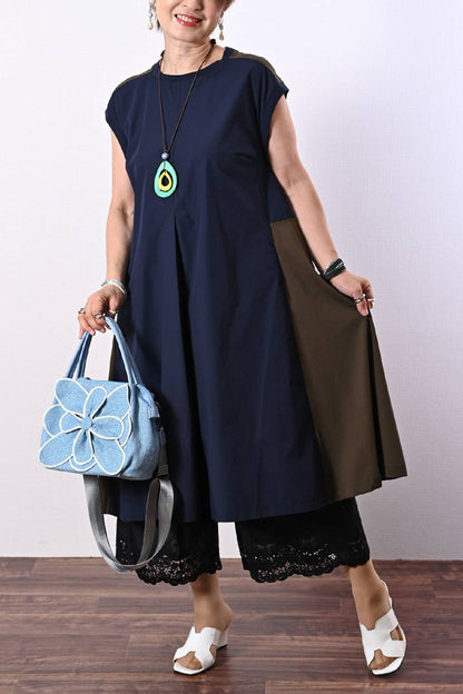 繊細刺繍で魅せる！大人の超軽薄コットンリラクシーペチパンツ