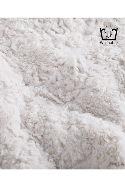 クラッシュファーフーデッド５分袖ジャケット