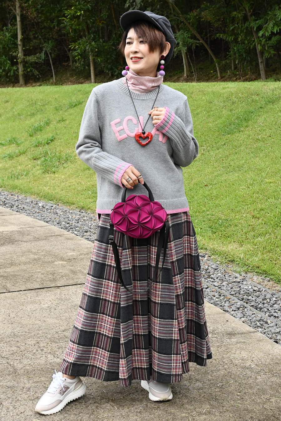 【Special Offer 40%OFF】ワイドリブアクセントロゴニット