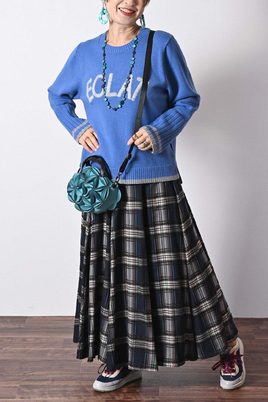 【Special Offer 40%OFF】ワイドリブアクセントロゴニット