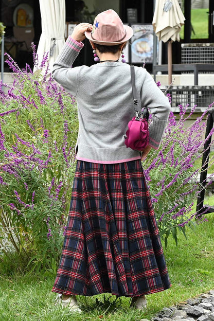 【Special Offer 40%OFF】ワイドリブアクセントロゴニット