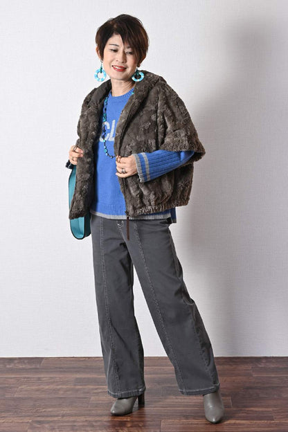 【Special Offer 40%OFF】ワイドリブアクセントロゴニット