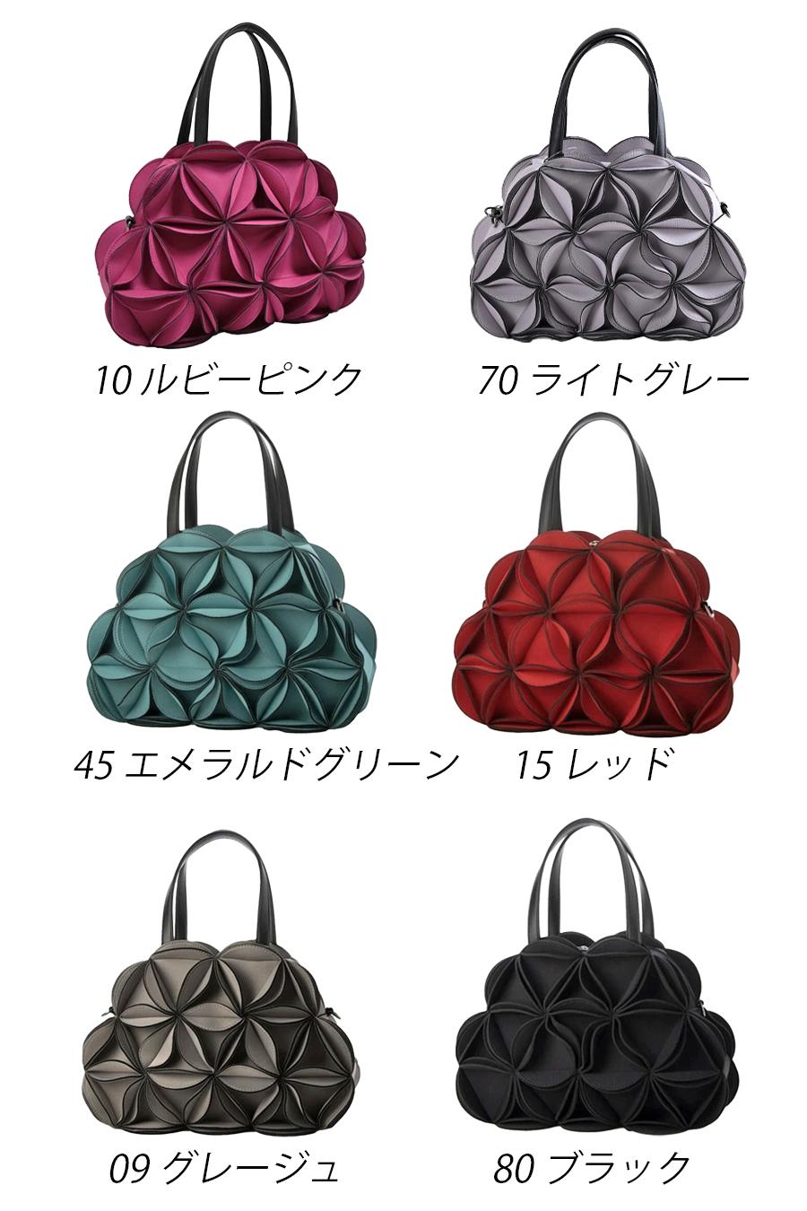 ネオプレン 3Dフラワー 2WAY ミニ ボストンバッグ※クーポン対象外