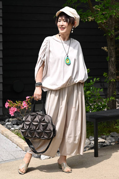 超軽薄！大人のバルーンシルエットパンツ