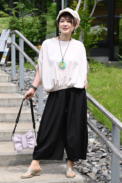 超軽薄！大人のバルーンシルエットパンツ