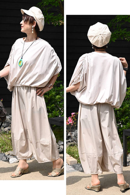 超軽薄！大人のバルーンシルエットパンツ