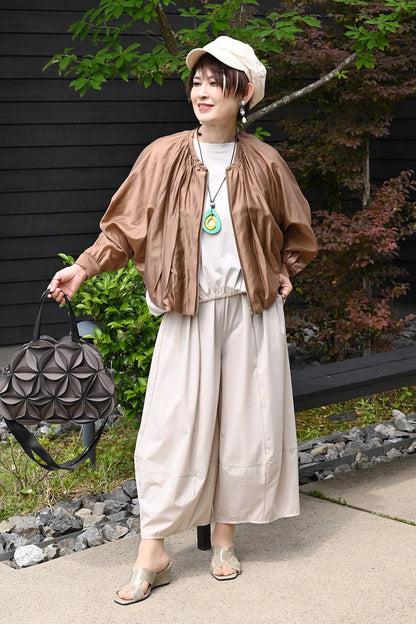 超軽薄！大人のバルーンシルエットパンツ