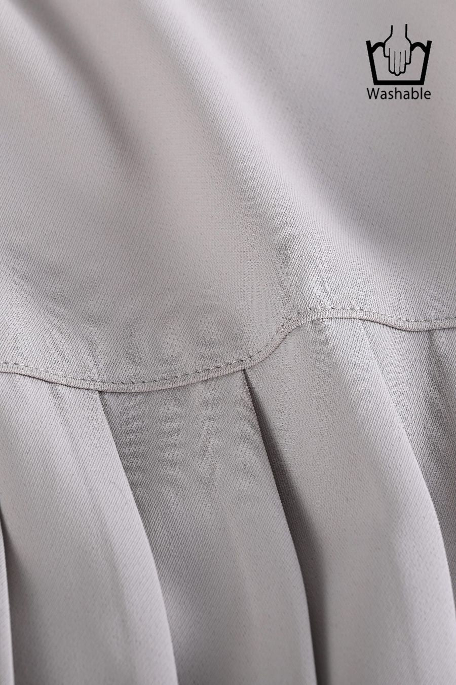 ソフトツイル バックプリーツZIPジャケット